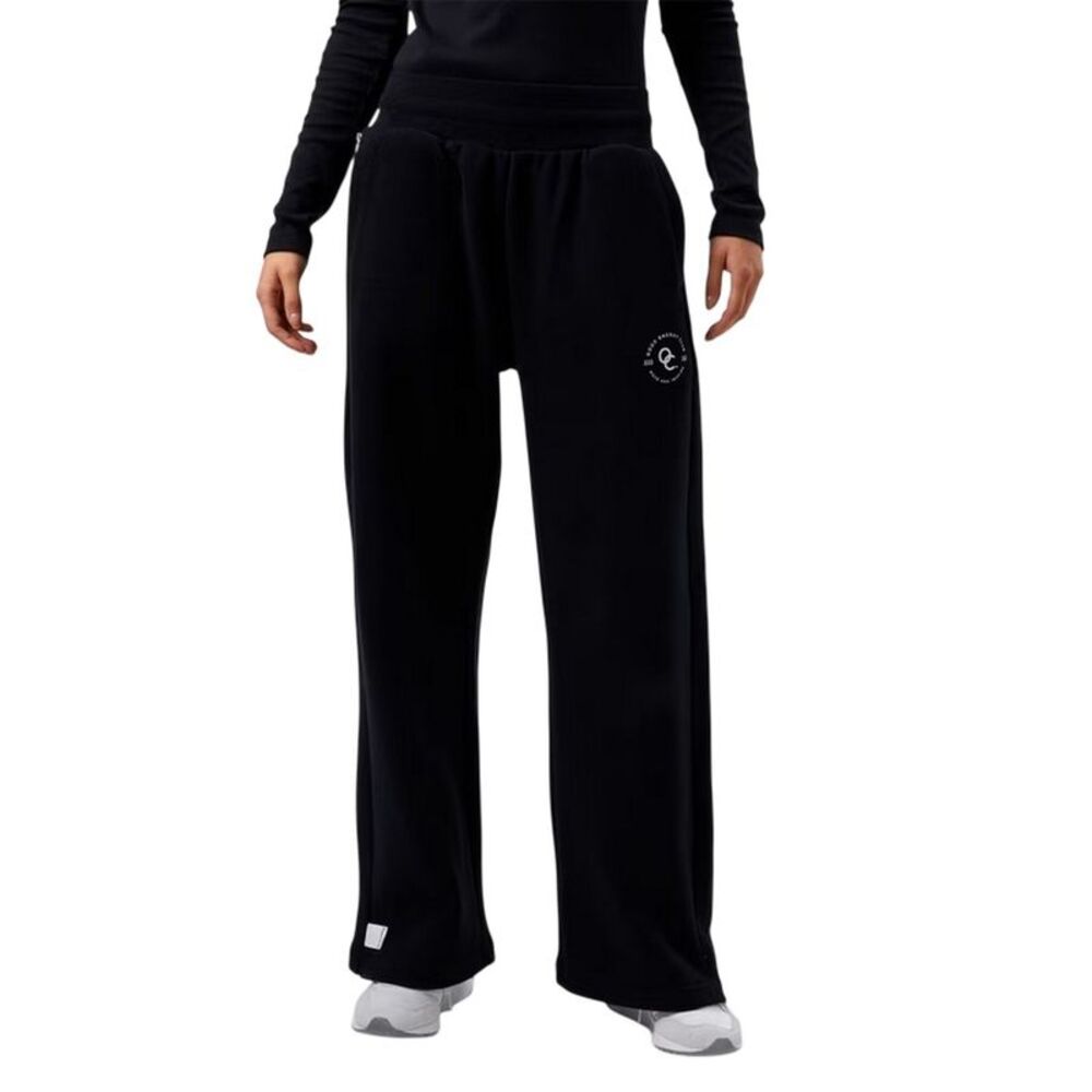 Original Creator Womens/Ladies Joy Wide Leg Joggers / Jet Black